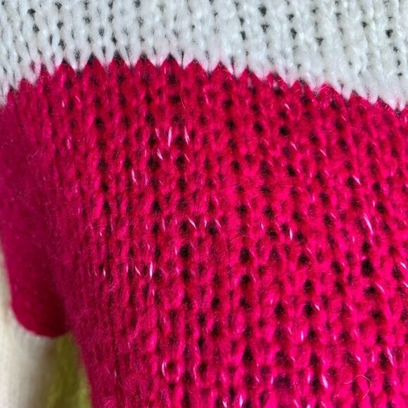 Polly & Esther Block Color Turtleneck Sweater - Picture 5 of 9